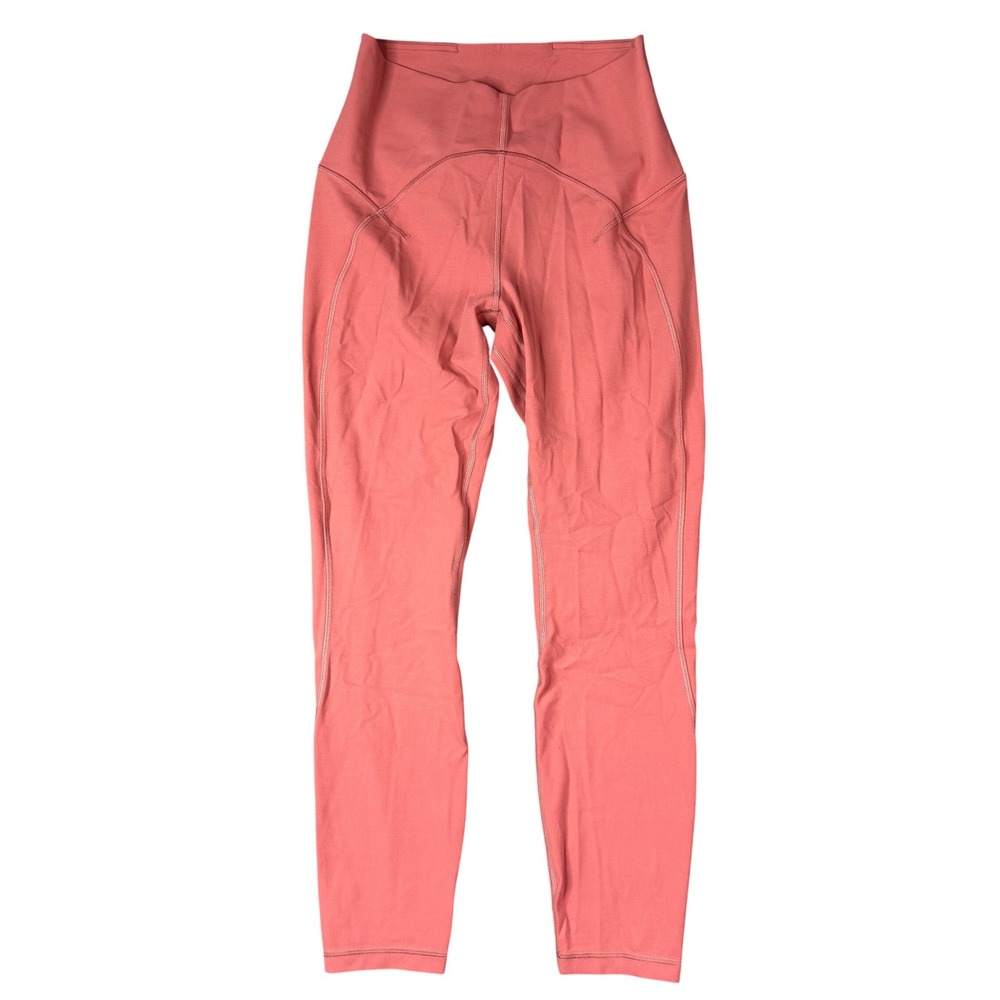 Lululemon Unlimit High-Rise Tight 25 Brier Rose Pink Leggings W5CZUS Size 8 - Picture 2 of 6